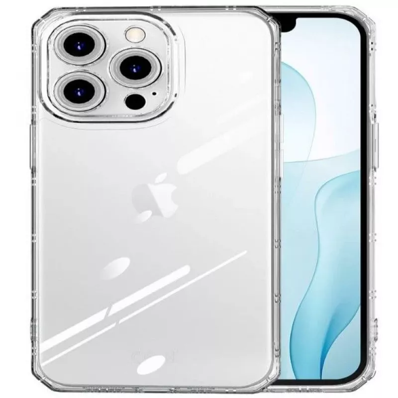 iLike Apple iPhone 14 Pro Max Armor Antishock aizsargmaciņš caurspīdīgs