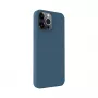 iLike Apple iPhone 14 Pro Max Nano Silicone Case Midnight Blue
