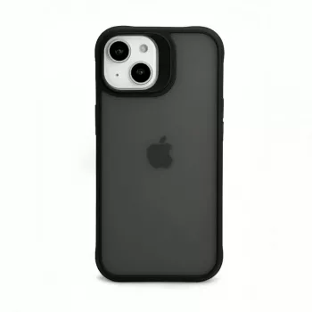 iLike Apple iPhone 15 Newton PC matēts maciņš melns