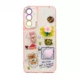 iLike Apple iPhone 15 Pro EPOXY CARTOON COVER Pink