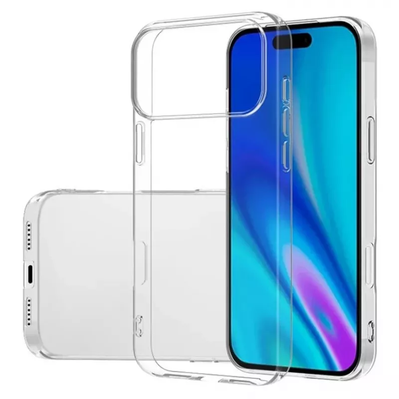 iLike Apple iPhone 17 Pro Slim 2 mm Box Case Caurspīdīgs