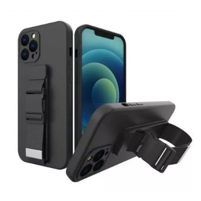 iLike Apple iPhone SE 2022 / SE 2020 / iPhone 8 / iPhone 7 Maciņš Melns