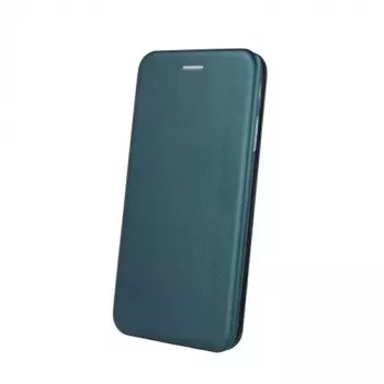 iLike Book Case Huawei P40 Lite E / Y7p, tumši zaļš, PU āda, maciņš, magnētiska aizdare