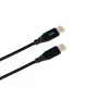 iLike Evelatus USB-C uz USB-C uzlādes kabelis CTT01 Melns 1m 60W