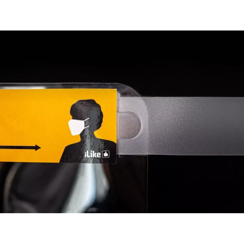 iLike Face Shield 0.3mm ar sūkli