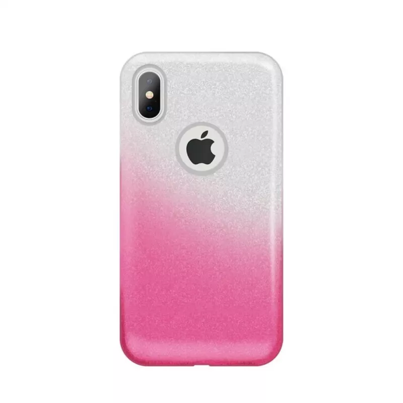 iLike Huawei Y5 2018 / Honor 7S Gradient Glitter 3-in-1 Case Pink