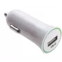 iLike ICC01 Balts Auto Lādētājs ar 1 USB-A Portu, 5W