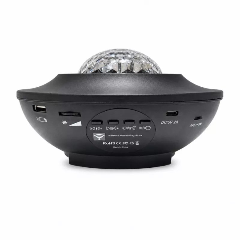 iLike LED Star Projector with 21 Effect Black
