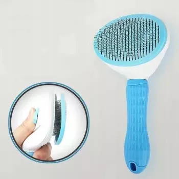 iLike Pet Smart Pet Comb suņiem un kaķiem Mīkstā silikona apmatojuma tīrīšanas birste 15–25 mm apmatojumam