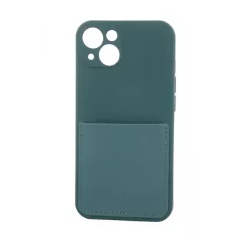iLike Samsung Card Cover Case Samsung Galaxy A13 4G Green Forest