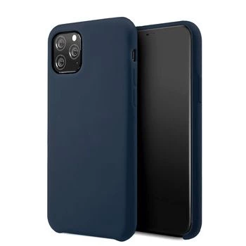 iLike Samsung Galaxy A12 / M12 Silicone Lite vāciņš - tumši zils