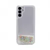iLike Samsung Galaxy A14 5G Silikona Maciņš Water Glitter Rainbow