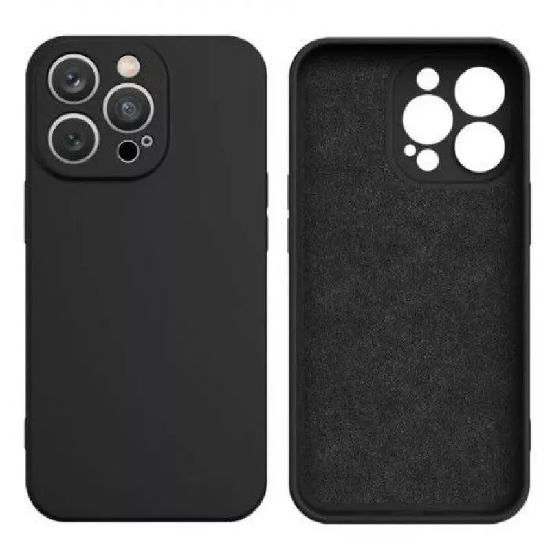 iLike Samsung Galaxy A34 5G Silicone Cover Black