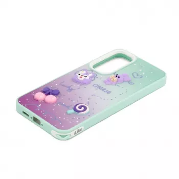 iLike Samsung Galaxy A35 Epoxy Cartoon Cover Mint