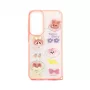 iLike Samsung Galaxy A35 Epoxy Cartoon Cover White Pink