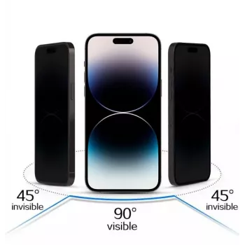 iLike Samsung Galaxy S25 Ultra rūdīta stikla privātuma ekrāna aizsargs