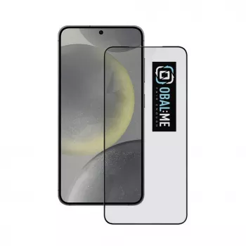 iLike Samsung OBAL:ME 5D stikla ekrāna aizsargs Samsung Galaxy S24 melns