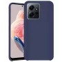 iLike Silikona maciņš Xiaomi Redmi Note 12 4G tumši zilā krāsā