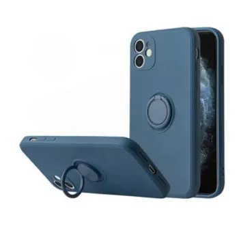 iLike Silicone Ring Case for Xiaomi Redmi Note 10 Pro / Pro Max - Blue