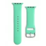 iLike Silicone Strap APS Silicone Watch Band for Apple Watch 8/7/6/5/4/3/2/SE (41/40/38mm) Strap Watchband Mint