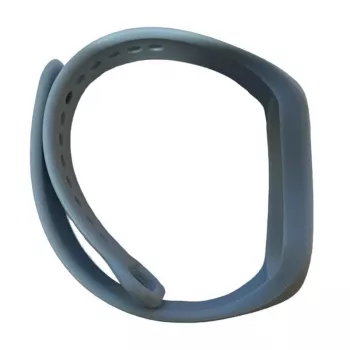iLike Silikona siksniņa Xiaomi Mi Band 5 / 6 / 7 (18x250mm) Gaiši zila