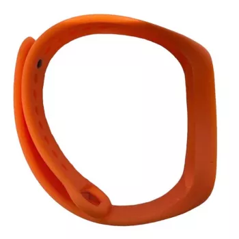 iLike Silikona siksniņa Xiaomi Mi Band 5 / 6 / 7 (18x250mm) Oranža