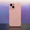 iLike Simple Color Mag Case Samsung Galaxy A57 5G rozā