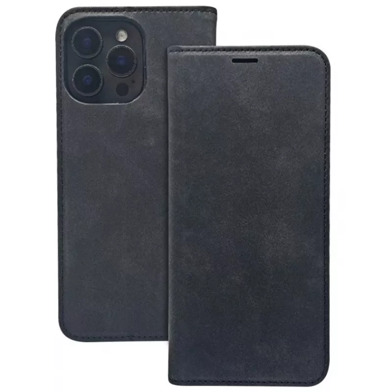 iLike Smart Suede Case for Samsung Galaxy A35 5G - Black