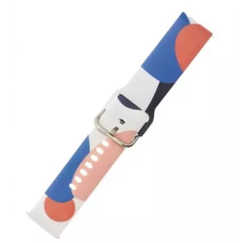 iLike Strap Moro siksna Samsung Galaxy Watch 46mm silikona pulksteņa aproce ar rakstu