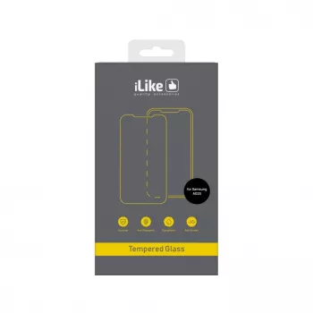 iLike Rūdīta stikla ekrāna aizsargs Samsung Galaxy A02s (0,33 mm, caurspīdīgs)