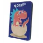 iLike Universāls Folio Maciņš Dino Roar Planšetdatoriem 9-10 inch | Daudzkrāsains Dinozauru Raksts
