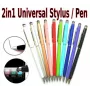 iLike Universal PN1 Universāls 2-in-1 kapacitatīvs skārienpildspalva ar pildspalvu (viedtālrunim un planšetdatoram) Violeta