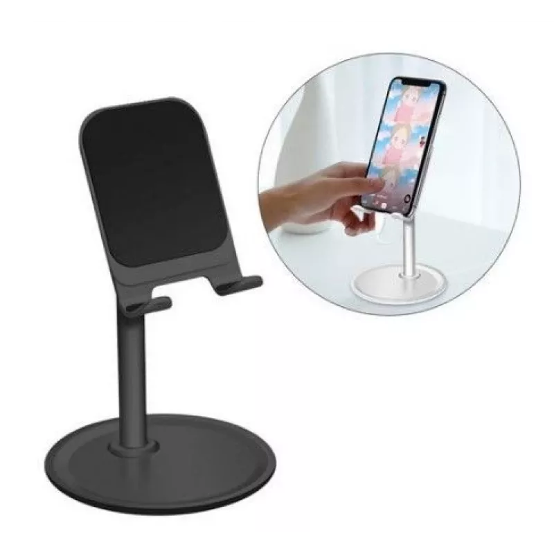 iLike Universal Telescopic Desktop Bracket Phone Tablet Holder (K3S) Black