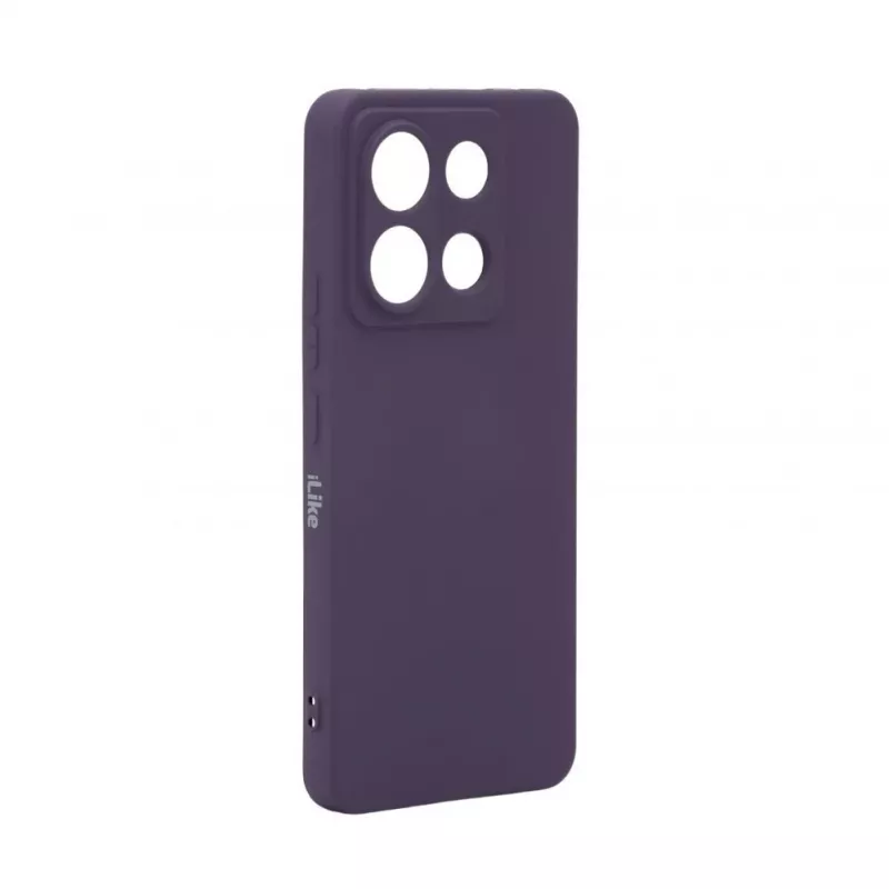 iLike Xiaomi Poco X6 Nano Silikona Maciņš Violetā