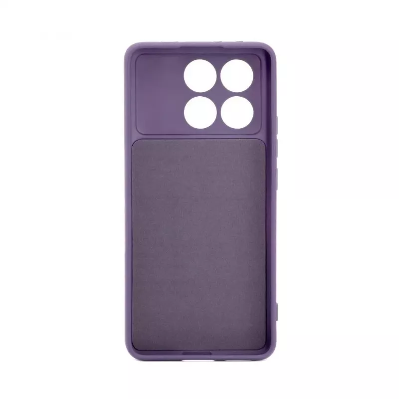 iLike Xiaomi Poco X6 Pro Nano Silikona Maciņš Violetā Krāsā