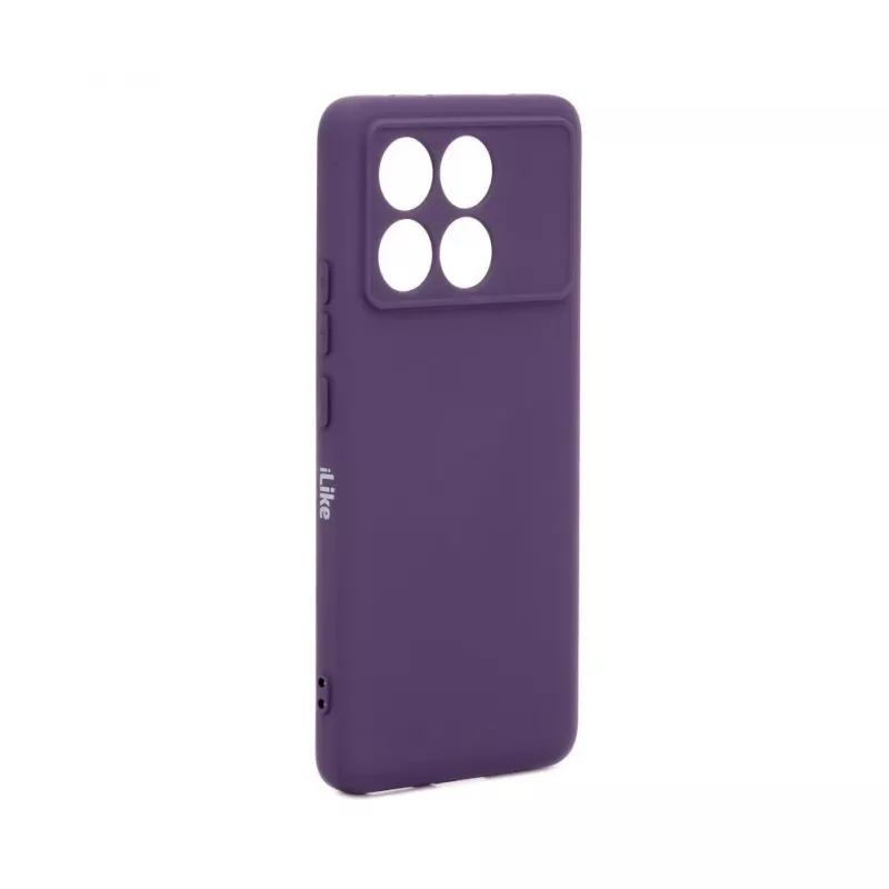 iLike Xiaomi Poco X6 Pro Nano Silikona Maciņš Violetā Krāsā