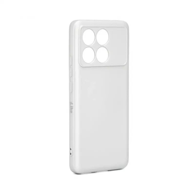 iLike Xiaomi Poco X6 Pro Nano Silikona Maciņš Sudrabs