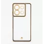 iLike Xiaomi Poco X6 TPU+PC Hybrid Protective Case with Camera Protection Transparent Black