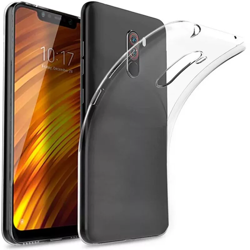 iLike Xiaomi Pocophone F1 TPU Ultra Slim 1mm Caurspīdīgs Aizmugures Vāciņš