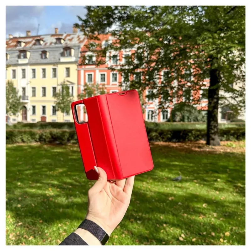 iLike Xiaomi Redmi 12 Book Case Slim Red