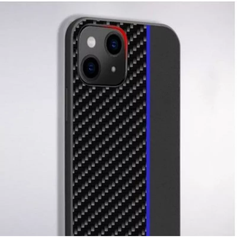iLike Xiaomi Redmi 9C / 10A Tel Protect CARBON Case Black Blue