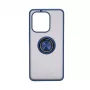 iLike Xiaomi Redmi Note 13 4G Hybrid Case With Ring Dark Blue