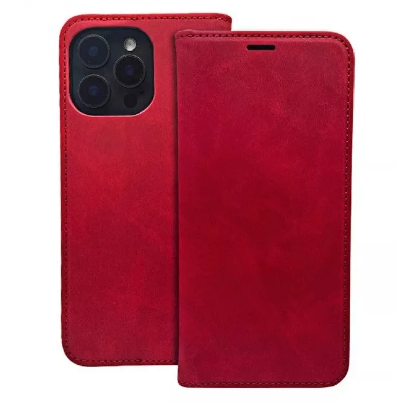 iLike Xiaomi Redmi Note 13 5G (Global) Smart Suede Case Red