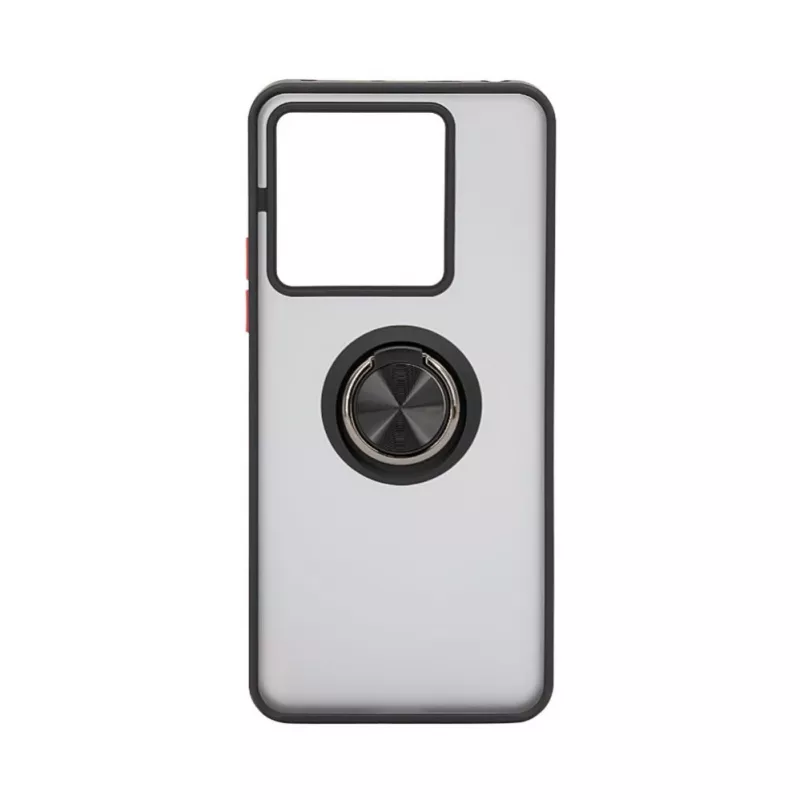 iLike Xiaomi Redmi Note 13 5G Hybrid Case With Ring Black