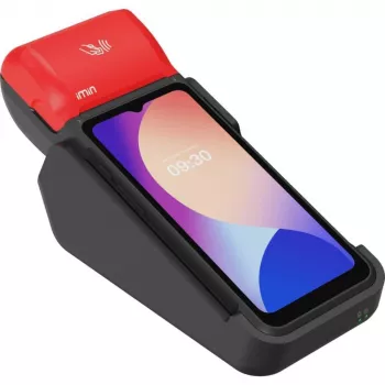 iMin I23M01 Swift 2 dokstacija - uzlādes un tīkla centrs mobilajam POS terminālim, melna