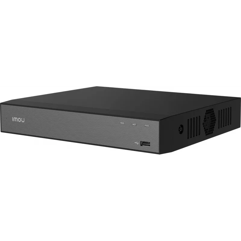 Imou NVR-N110-8A0E-P 10-kanālu tīkla video ierakstītājs ar 8 PoE portiem, 4K UHD, H.265+