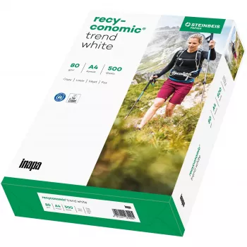 INAPA Papyrus Recyconomic Trend balts A4 printera papīrs 80 g/m² 500 lapas