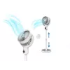 INCA IAF-01B Grīdas ventilators ar uzlādējamu bateriju, BLDC motors, 5 ātrumi, LED displejs, balts