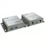 INCA KVM pagarinātājs HDTV-In/Out/Cat5e/6/USB-A 4K 60Hz Pelēks