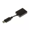 InLine DisplayPort adaptera kabelis, DisplayPort vīrišķais uz DVI-D 24+5 sievišķo, melns, 0,2 m